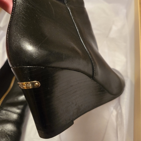 michael kors bromley wedge boots - Picture 7 of 12